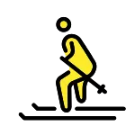 Skier SVG Icon